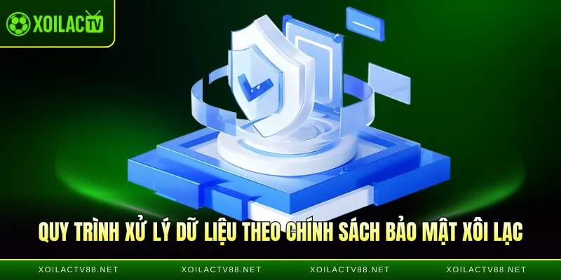 Quy trình xử lý dữ liệu theo chính sách bảo mật Xôi lạc